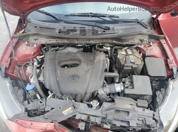 3MYDLBYV4JY313243 2018 TOYOTA YARIS Red 