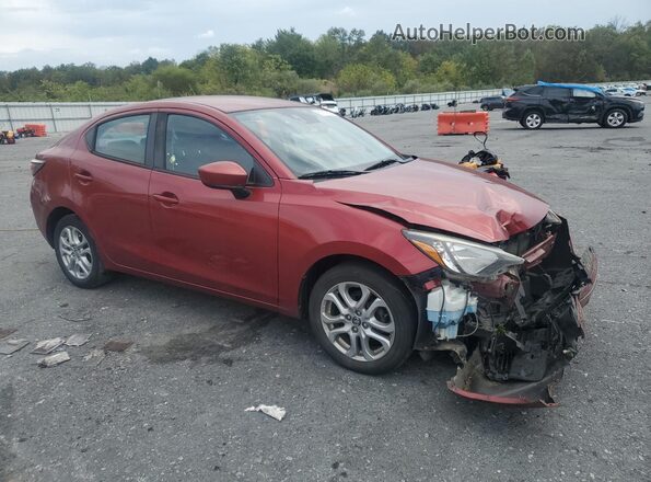 3MYDLBYV4JY313243 2018 TOYOTA YARIS Red 