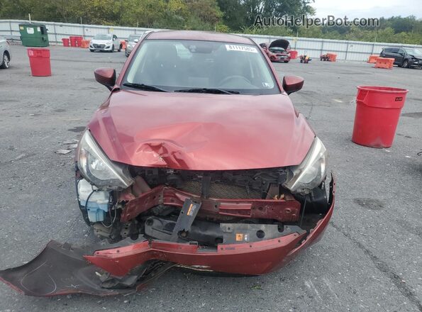 3MYDLBYV4JY313243 2018 TOYOTA YARIS Red 
