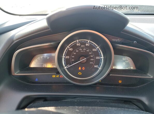 3MYDLBYV5LY711967 2020 TOYOTA YARIS Серебряный Вид щитка приборов