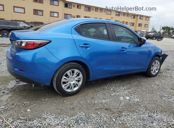 3MYDLBYV6KY520606 2019 TOYOTA YARIS Blue Задня права чверть