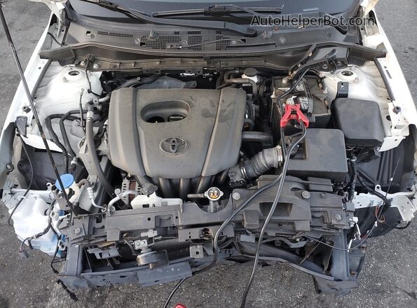 3MYDLBYV6LY702243 2020 TOYOTA YARIS White უკანა სალონის ხედი