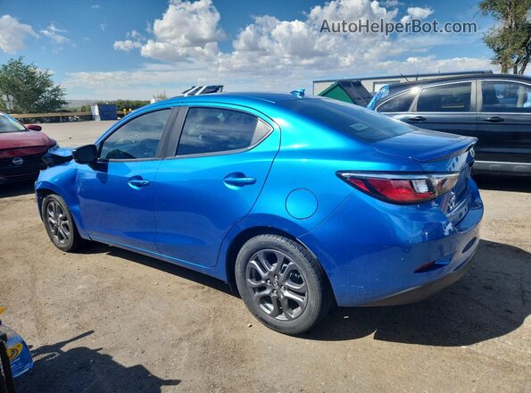 3MYDLBYVXKY506286 2019 TOYOTA YARIS Blue Задня ліва чверть