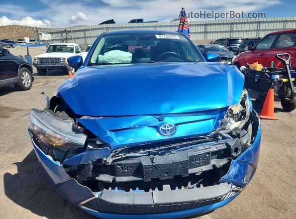 3MYDLBYVXKY506286 2019 TOYOTA YARIS Blue Вид спереду
