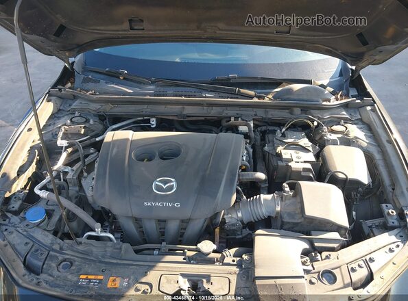 3MZBPAAL4MM204464 2021 MAZDA 3 Черный Вид сзади
