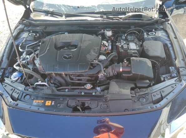 3MZBPABM7RM424857 2024 MAZDA 3 Blue Вид задньої частини салону
