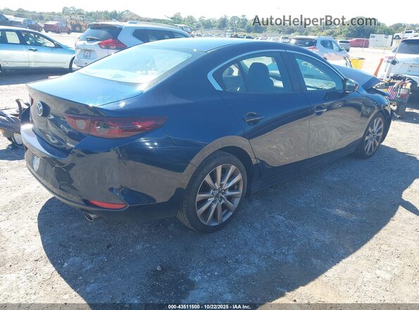 3MZBPACL6LM130833 2020 MAZDA 3 Dark Blue Задня права чверть