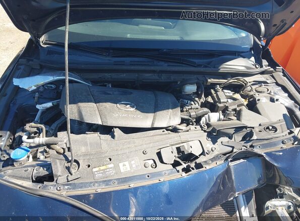 3MZBPACL6LM130833 2020 MAZDA 3 Dark Blue Вид ззаду