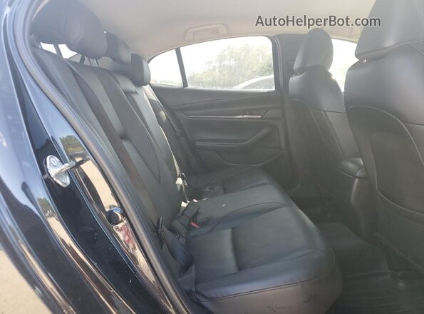 3MZBPACL9LM131264 2020 MAZDA 3 Black Vista de los asientos traseros