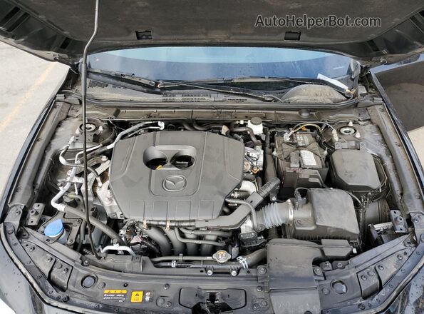 3MZBPACM2SM460430 2025 MAZDA 3 Black Widok komory silnika