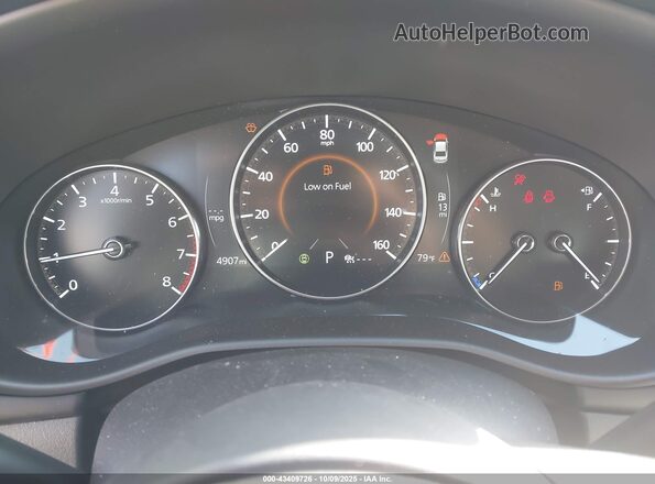3MZBPACM9SM472509 2025 MAZDA 3 Black უკანა სავარძლების ხედი