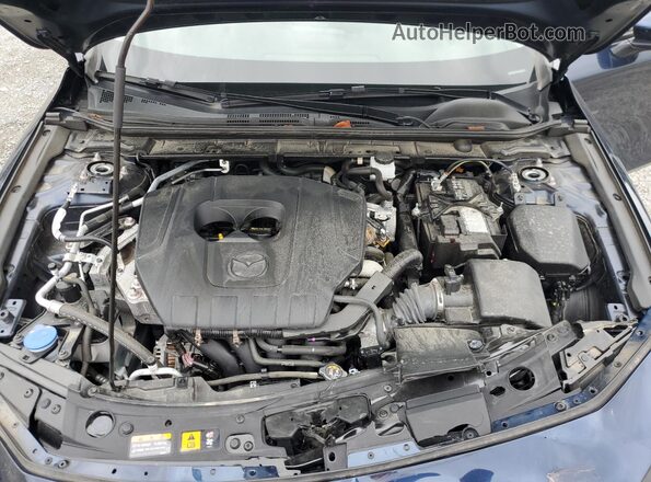 3MZBPACMXRM433342 2024 MAZDA 3 Blue Widok wnętrza z tyłu