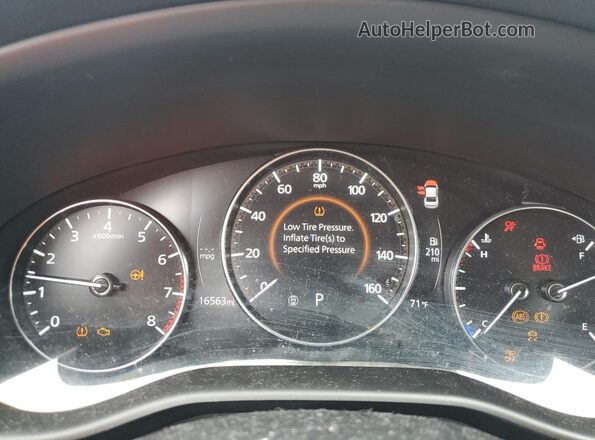 3MZBPACMXRM433342 2024 MAZDA 3 Blue Widok zestawu wskaźników