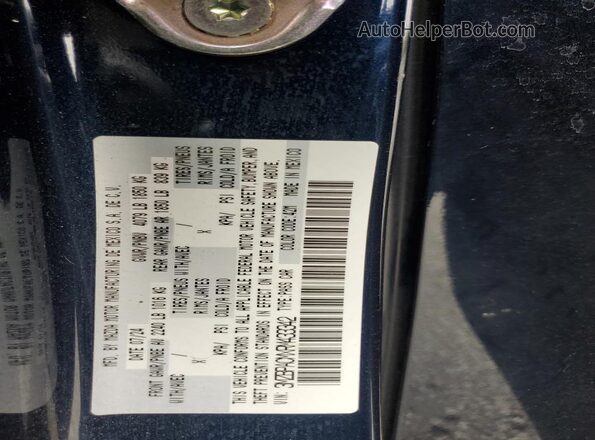 3MZBPACMXRM433342 2024 MAZDA 3 Blue Widok komory silnika