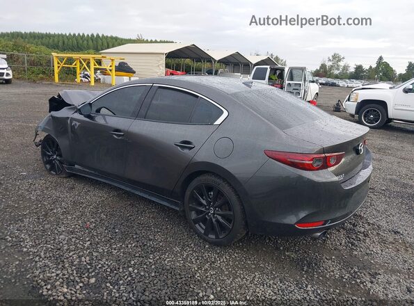 3MZBPBAYXMM209394 2021 MAZDA 3 Gray Trasero izquierdo