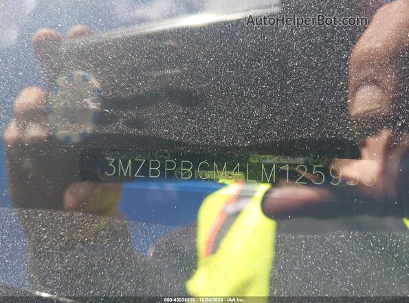 3MZBPBCM4LM125953 2020 MAZDA 3 Black 