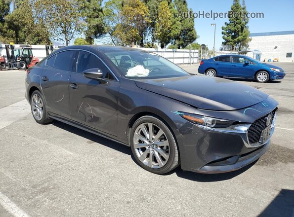 3MZBPBEM4LM126338 2020 MAZDA 3 Gray Delantero derecho