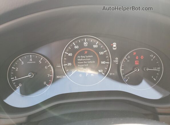 3MZBPBEM4LM126338 2020 MAZDA 3 Gray Vista del cuadro de instrumentos