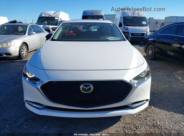 3MZBPBEY9PM361813 2023 MAZDA 3 White Սարքավորումների վահանակի տեսք
