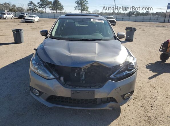 3N1AB7AP2JY221726 2018 NISSAN SENTRA Gray წინა ხედი