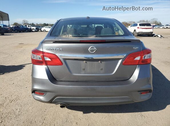 3N1AB7AP2JY221726 2018 NISSAN SENTRA Gray უკანა ხედი