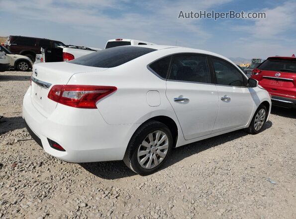 3N1AB7AP3HY371371 2017 NISSAN SENTRA White Задня права чверть