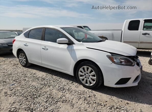 3N1AB7AP3HY371371 2017 NISSAN SENTRA White Передня права чверть