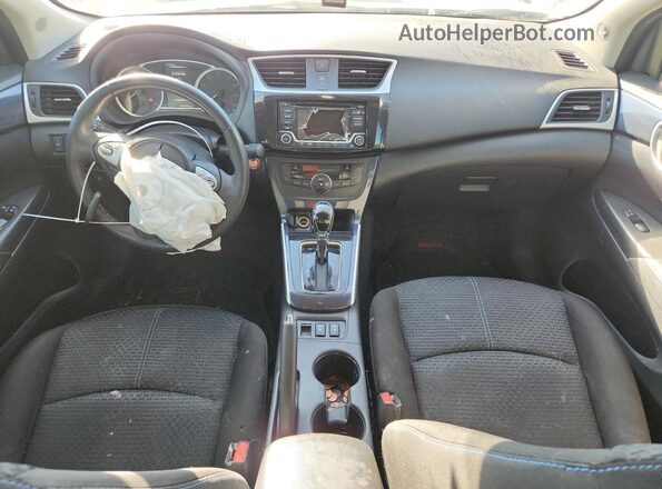 3N1AB7AP7JY267665 2018 NISSAN SENTRA Blue წინა პანელის ხედი