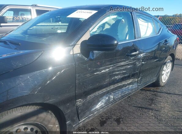 3N1AB8BV0NY281724 2022 NISSAN SENTRA Black Widok z przodu