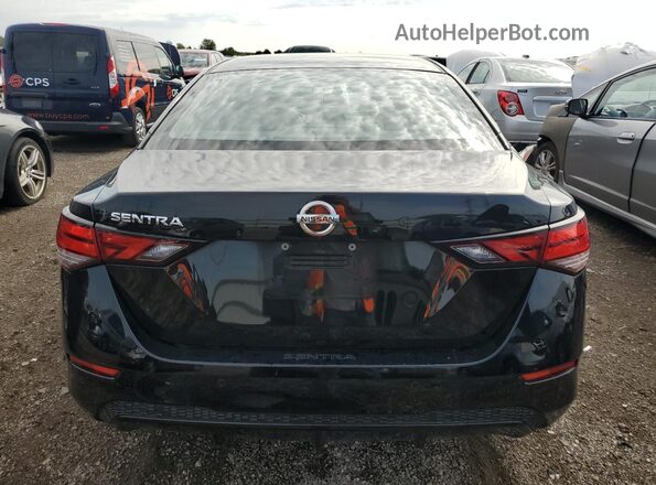3N1AB8BV6LY229799 2020 NISSAN SENTRA Black Հետևի տեսք