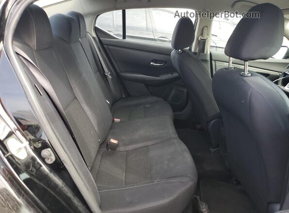 3N1AB8BV6LY229799 2020 NISSAN SENTRA Black Հետևի նստատեղերի տեսք
