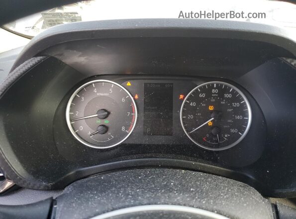 3N1AB8BV8LY214284 2020 NISSAN SENTRA Silver ხელსაწყოთა პანელის ხედი