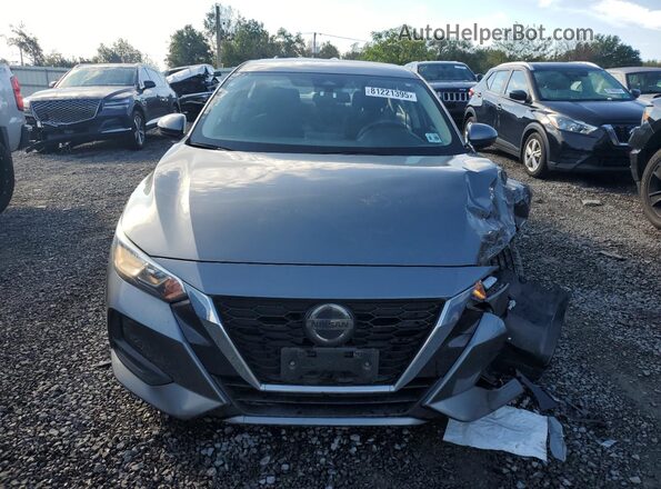 3N1AB8BV8LY214284 2020 NISSAN SENTRA Silver წინა ხედი