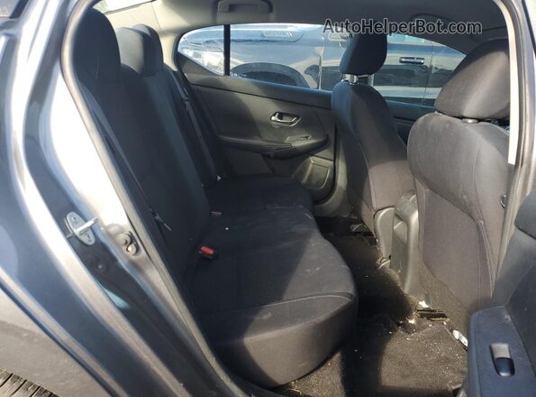 3N1AB8BV8LY214284 2020 NISSAN SENTRA Silver უკანა სავარძლების ხედი