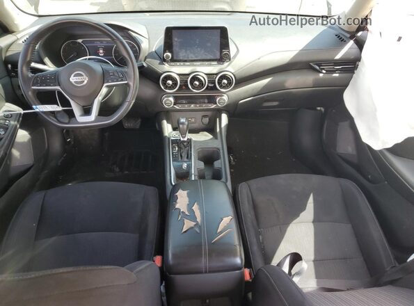 3N1AB8CV0LY212902 2020 NISSAN SENTRA Black Вид панелі приладів