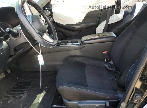 3N1AB8CV0LY212902 2020 NISSAN SENTRA Black Вид салону спереду