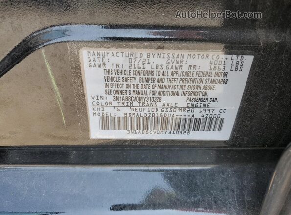 3N1AB8CV0MY310328 2021 NISSAN SENTRA Black 