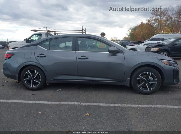 3N1AB8CV0SY376696 2025 NISSAN SENTRA Gray Вид задньої частини салону
