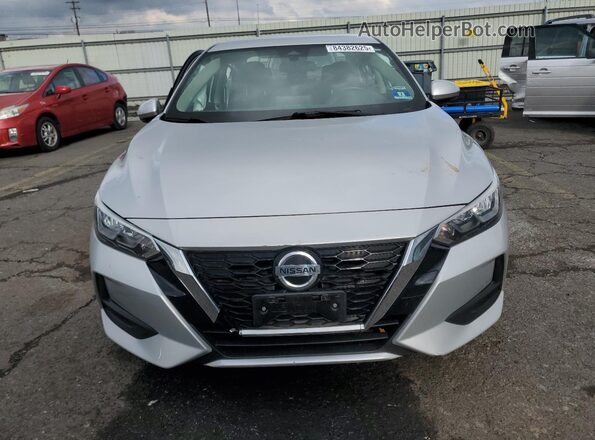 3N1AB8CV2LY237459 2020 NISSAN SENTRA Silver Դիմացի տեսք