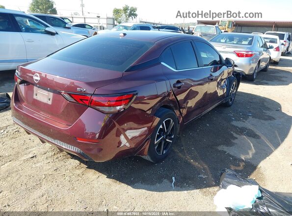 3N1AB8CV4RY276174 2024 NISSAN SENTRA Burgundy Հետևի աջ