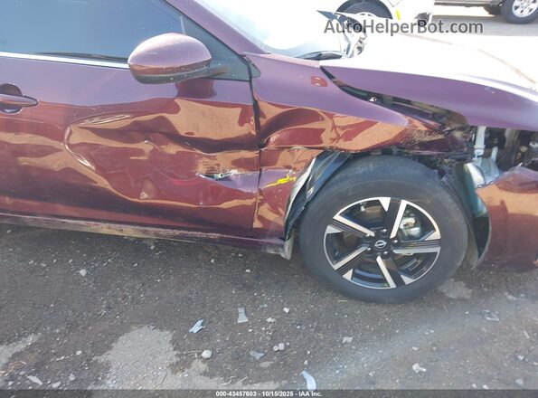 3N1AB8CV4RY276174 2024 NISSAN SENTRA Burgundy Դիմացի տեսք