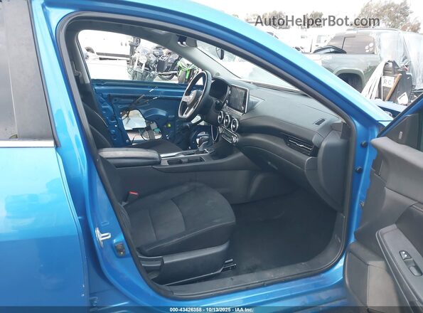 3N1AB8CV5LY238587 2020 NISSAN SENTRA Blue Front interior view