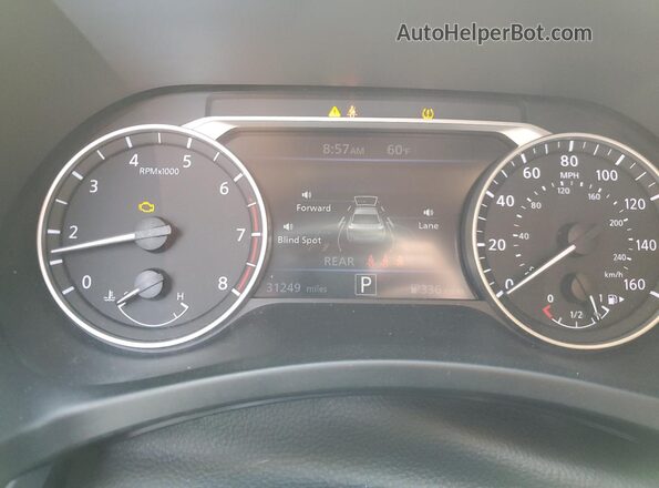 3N1AB8CV5RY229736 2024 NISSAN SENTRA Blue ხელსაწყოთა პანელის ხედი