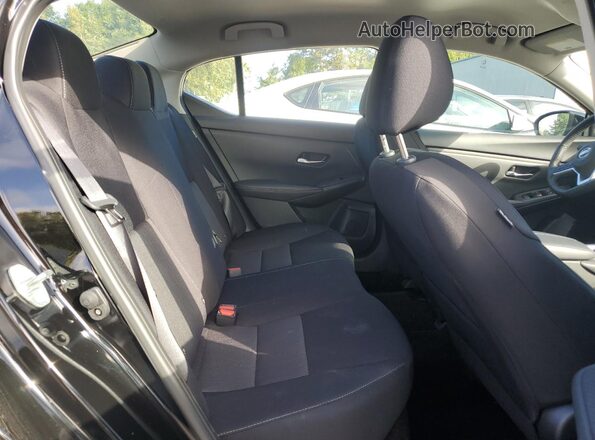 3N1AB8CV6PY308698 2023 NISSAN SENTRA Black Vista de los asientos traseros