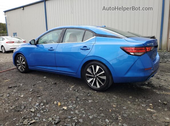 3N1AB8CV7MY293494 2021 NISSAN SENTRA Blue 