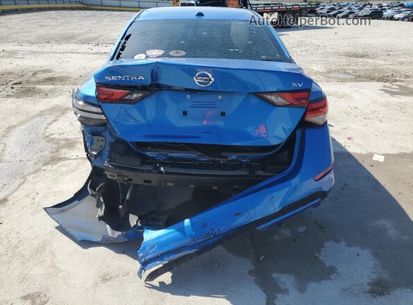 3N1AB8CV8LY208693 2020 NISSAN SENTRA Blue 