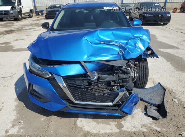 3N1AB8CV8LY208693 2020 NISSAN SENTRA Blue 