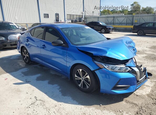 3N1AB8CV8LY208693 2020 NISSAN SENTRA Blue 