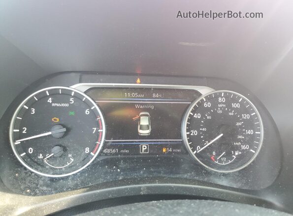 3N1AB8CV9PY263241 2023 NISSAN SENTRA Red Вид щитка приладів