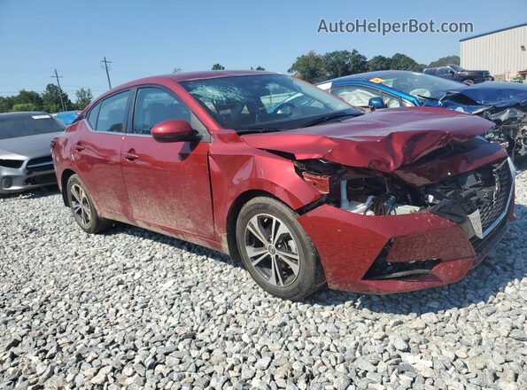 3N1AB8CV9PY263241 2023 NISSAN SENTRA Red Передня права чверть